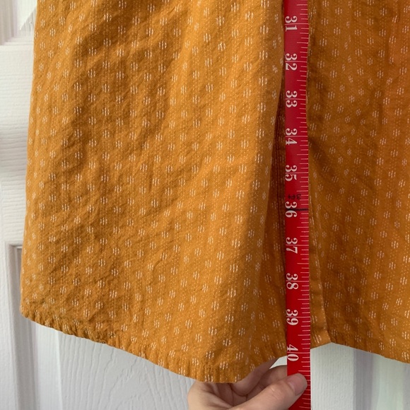 ModCloth Mustard Shirt Dress Size 2 - Picture 11 of 15